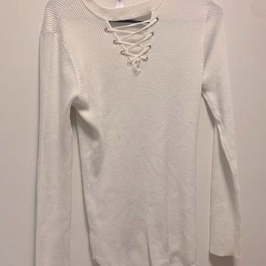 Juniors No Boundaries White dress